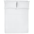 thumbnail image 1 of The Great American Store- 750 TC King Waterbed Sheets Unattached (72 x 84) Inch, 100% Natural Cotton, 4 PC Bed Sheet Set, 18 Inch Extra Deep Pocket, Long Staple Cotton (Solid White) Stain Resistant, 1 of 4