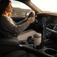 thumbnail image 4 of 2-in-1 Car Cup Holder Phone Mount 360° Adjustable Expandable Cupholder Expander Phone Holder for Vehicle Desk Treadmill, 4 of 4