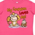 thumbnail image 4 of Inktastic My Grandma Loves Me Monkey Boys or Girls Toddler T-Shirt, 4 of 5