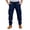 J6-Navy, variant on Havenx Cargo Sweatpants for Men Elastic Waist Drawstring Cargo Pants Multi Pocket Straight Leg Long Trouser Stretch Hiking Outdoor Recreation Slim Fit Clothes,Navy 3XL