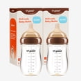 thumbnail image 1 of Biberón de vidrio anti-cólicos Thyseed 240 ml, paquete de 2, 1 of 9