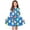 A459 Dark Blue, variant on Xdegoge Happy Easter Dress for Kids Girls Cute Bunny Egg Basket Printed Tween Sundress Knee Length A Line Long Sleeve Spring Holiday Festival Outfit Casual School Party Wear for Teen