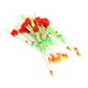 thumbnail image 1 of Tapa del Poste de Pesca de Invierno, Caña de Pesca de Hielo de Alta Resistencia Top Pequeña 15 Pezas Portátiles para Regalos, 1 of 7