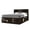 Cherry, variant on Contemporary Queen Size Bed With Bookcase Headboard And Vast Storage Choices, Black Wooden Alternatives,