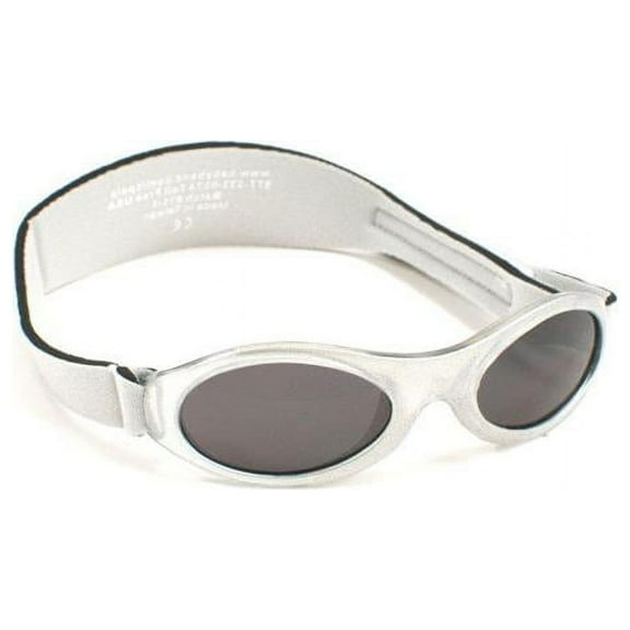 Banz KBN023 Kids Adventure Sunglasses, Silver Metalic