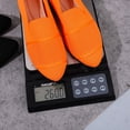 thumbnail image 5 of Domuza Women's Ballerina Slip On Knitted Trainers 2026 Summer Non Slip Comfortable Breathable Sporty Flat Shoes for Walking Saffron 8.5（EU-41）, 5 of 5