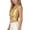 Tops-A199Gold, variant on Girls Sleeveless Tank Top Shiny Metallic Ruffle Layered Crop Top Soft Lightweight Crewneck Blouse Fashion Performance Party Dancewear Outfits for Teen