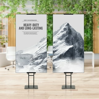 SIGN-W Easel Stand for Display Wedding Sign & Poster - 63 Inches Tall  Easels for Display - with Bag Collapsable Portable Poster Easle - Large  Floor