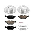 thumbnail image 3 of PowerStop Rear Z23 Evolution Sport Carbon-Fiber Ceramic Brake Pad and Drilled & Slotted Rotor Kit Fits: BMW Select Models K502, 3 of 10