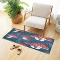 thumbnail image 2 of Red Mushroom Bathroom Rug Mat Ultra Soft Non Slip and Absorbent Plush Rugs Washable Quick Dry Bath Rugs 39 x 20 Inches Home Decor, 2 of 7