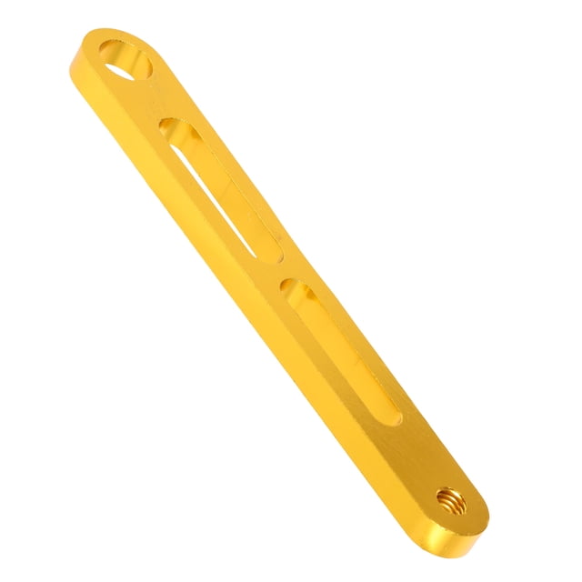 WHAMVOX Soporte Metálico Color Dorado Para Montaje De Luz Auxiliar Y Señal En Motocicletas Y Scooters Eléctricos