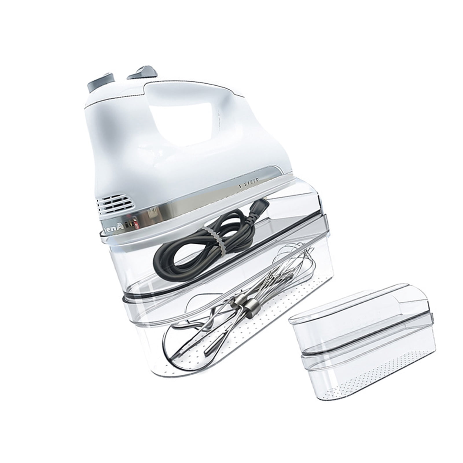 Compact Clear Plastic Organizers Box for Storing Kitchen Whisks and Mixing Tools That Enhances Accessibility and Order