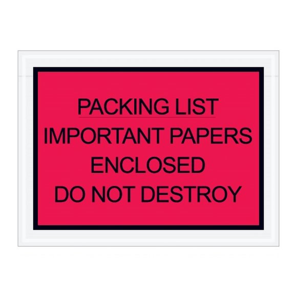 Important Documents Enclosed Envelopes