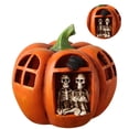 thumbnail image 3 of Calabaza De Halloween Linterna No Deslumbrante Decoración Bar Casa Embrujada Decoración Accesorios Moda Fantasma Festival Decoración Led Calavera Faro Duradero Con Patrón De Calavera Para Iluminación matsuzay HA027989-01, 3 of 7