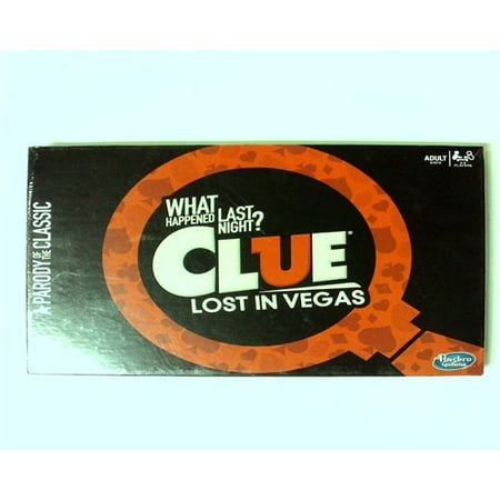 Clue Lost in Vegas Board Game The Classic Whodunnit Parody Mystery (Best Slots In Vegas)