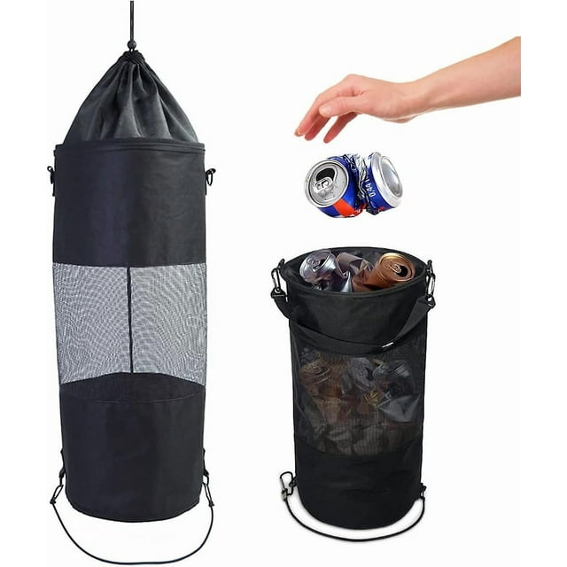 Portable Boat Storage Bag, Outdoor Garbage Storage Bag, Yacht, Kayak, Breathable Leak Proof Mesh Bags, for Boats, Beach, Camping and Outdoor Activitie
