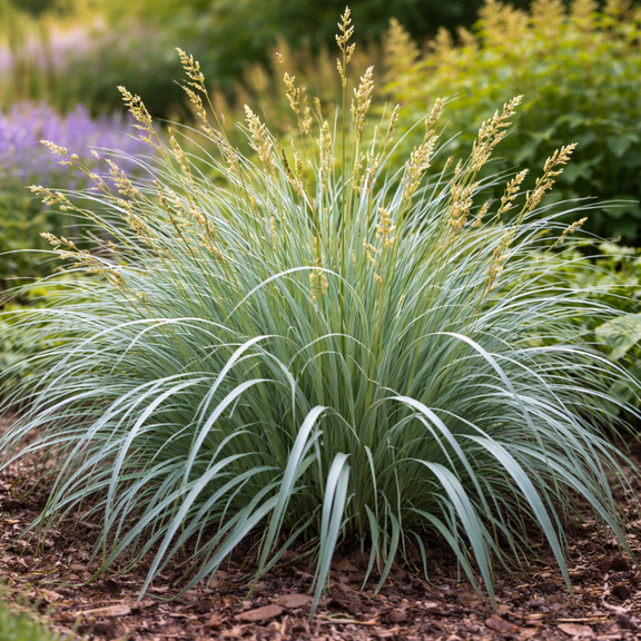 Blue Wood Sedge (Carex flaccosperma) Live Plant Plug – Native Evergreen Ornamental Grass – Shade Loving Groundcover – Low Maintenance Landscape Perennial (1 Plug)