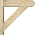 thumbnail image 3 of Ekena Millwork 6"W x 22"D x 22"H Traditional Rough Sawn Craftsman Outlooker, Douglas Fir, 3 of 4