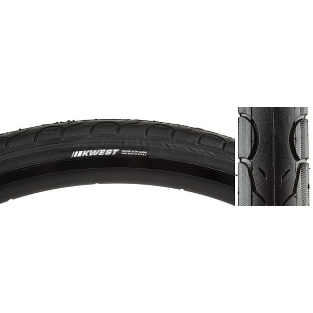 Kenda KWest K193 Cross/Road Bicycle Tire Black/Black (700 x 38