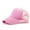 Pink, variant on Seductiva Visors Outdoor Unisex Baseball Mesh Cap Open Back Solid Color Sun Hat Cap