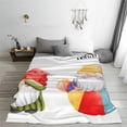 thumbnail image 5 of Vsdgher Summer Gnome Ultra-Soft Micro flannel Blanket Throw Blankets for Couch Sofa, Bed (4 sizes)-60"x50", 5 of 7