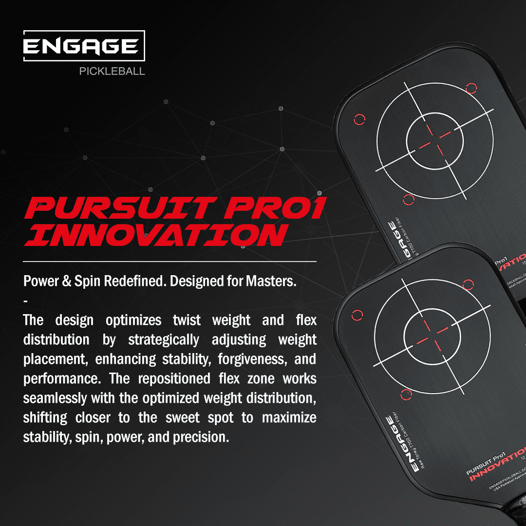 Engage Pursuit Pro1 Innovation 15.2mm Pickleball Paddle