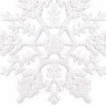 thumbnail image 2 of Advancent 12 piezas de decoración de copos de nieve de Navidad para interiores y exteriores, decoración de Navidad para sala de estar y Kits de decoración para fiestas Blanco, 2 of 6