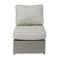 thumbnail image 2 of Living Source International Wicker / Rattan 4 - Person Seating Group in Gray, 2 of 5