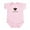 Petal Pink, variant on CafePress - Mema's Little Monkey BOY Infant Bodysuit - Baby Light Bodysuit, Size Newborn - 24 Months