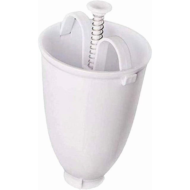 Donut Maker Manual Doughnut Depositor Dropper, Plunger Dough Batter Dispenser Hopper, DIY Baking Mold