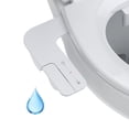 thumbnail image 1 of Bidet Non-Electric Toilet Attachment with Dual Nozzles, Adjustable Water Pressure & Stainless Steel Inlet – Ultra-Slim Cold Water Bidet for Feminine & Rear Cleansing, 1 of 8