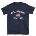thumbnail image 1 of East Haddam Connecticut Patriot Men's Cotton T-Shirt, 1 of 1