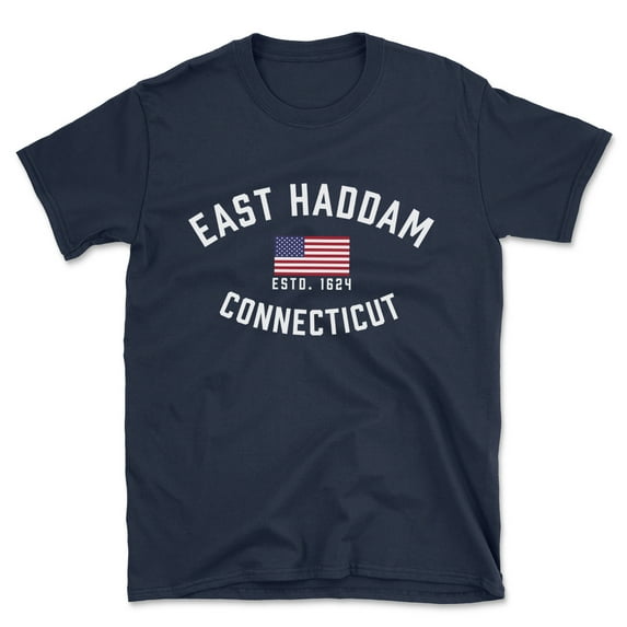 East Haddam Connecticut Patriot Men's Cotton T-Shirt