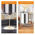 thumbnail image 4 of Dispensador Masa Panqueadores Pastel Embudo Acero Inoxidable 24 Oz Con Soporte para Cupcakes Muffins Crepes Waffles, 4 of 9