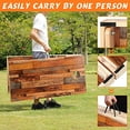 thumbnail image 4 of OOFIT Solid Wood Premium Corn Hole Game Set, Portable Regulation Size Cornhole Boards with Set of 8 Professional Cornhole Bags, Family Backyard Toss Game, 4 of 5