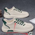 thumbnail image 5 of New Men'S Breathable White Sneakers , Suitable for Sports And Casual Wear, Trendy And Versatile with Thick Soles, 5 of 7