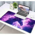 thumbnail image 6 of Gaming Large Mouse Pad for Desk 35.4\u201c x 15.7 ", Big Size Purple Unicorn Nebula Mouse Pads, Long Non-Slip Rubber Base Computer Mousepad for Full Desk Mat, 6 of 6