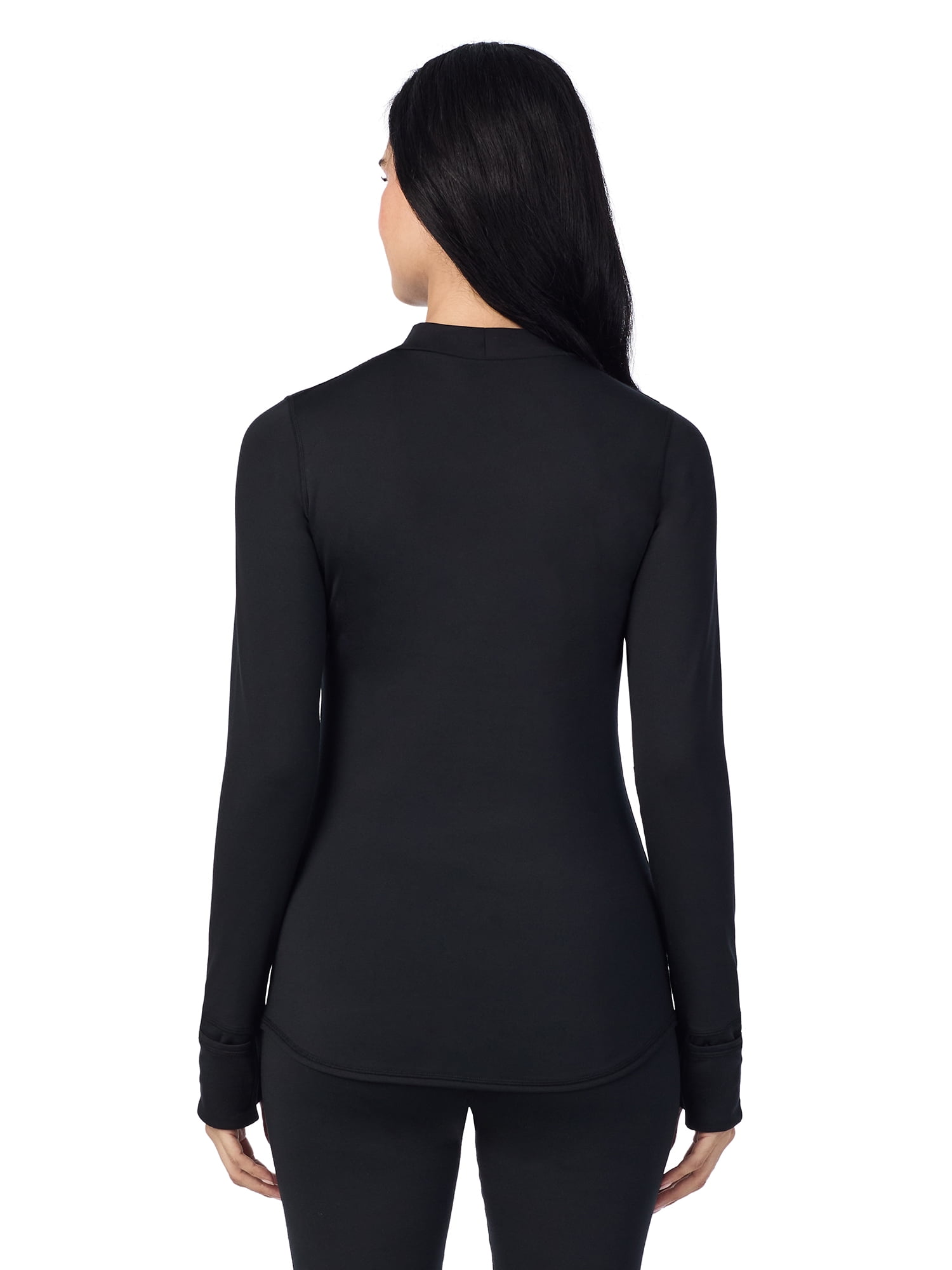 ClimateRight by Cuddl Duds Women's Plush Warmth Mock Neck Base