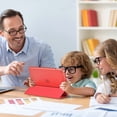 thumbnail image 3 of Funda ProCase para iPad de 9ª, 8ª y 7ª generación de 10,2 pulgadas, color rojo, 3 of 7