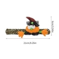 thumbnail image 3 of PVCS Halloween Snap Bracelets Slap Bracelets Bulk with Pumpkin Ghost Spider Pattern, 3 of 5