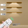 thumbnail image 5 of Lámpara de cocina LED, lámpara para debajo del gabinete de cocina, foco LED adhesivo con control remoto inalámbrico, luces LED para toda la casa con tira magnética/temporizador automático, 5 of 5