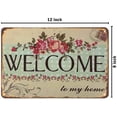 thumbnail image 2 of Camping Quote Tin Sign,Life is Better Around the Camp Fire Vintage Metal Tin Signs for Cafes Bars Pubs Shop Wall Decorative Funny Retro Signs for Men Women 8x12 Inch, 2 of 5