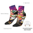 thumbnail image 4 of Lsque Mario Printed Crew Socks, Moisture-Wicking Socks, Athletic Socks for Men Breathable Cushion Socks Casual Sport Socks for Running Traveling, 4 of 6