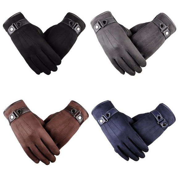 Men's Leather Driving Gloves