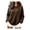 Coffee, variant on Women's Leopard Print Sweatshirt, Crewneck Long Sleeve Pullover Pullover for Casual Daily Wear & Outing, Light Blue, L
