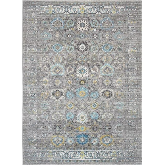 Pasargad Home RC-5586SS 6x6 Chelsea Design Abstract Power Loomed Area Rug - 6 ft. x 6 ft.