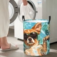 thumbnail image 4 of Lsque Funny Swimming Chihuahua pattern Laundry Hamper Basket, Tall Woven Rope Hamper Basket for Clothes, Lightweight Storage Basket, Collapsible Waterproof-Small, 4 of 8