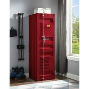 Acme Cargo Wardrobe Armoire with 1 Door in Gunmetal