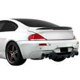 thumbnail image 3 of Ikon Motorsports Compatible with 04-08 E63 6 Series Coupe V Trunk Spoiler Painted #475 Black Sapphire Metallic, 3 of 7