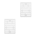 thumbnail image 6 of FOMIYES 2 Sets Hole Board Hook Rack Pegboard Wall Organizer Garage Storage Shelf Shelves, 6 of 8